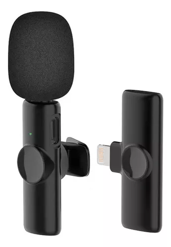 Microfono Inalambrico 2 personas para Celular iPhone Lightning K11 Dual 