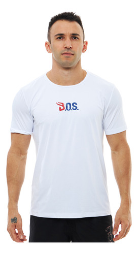 Camiseta Treino Bos Dry Fit Esportes Com Uv50+ Unissex Brave