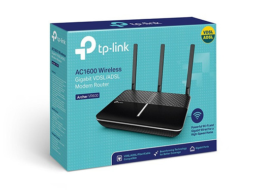 Tp-link Archer Vr600 Modem Router Ac1600 Vdsl/adsl