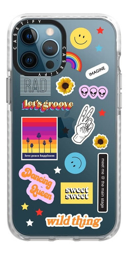 Funda Carcasa Para iPhone 12 Pro Max Casetify Sticker Fest