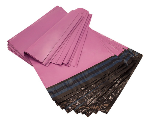 Envelope De Segurança Rosa 12x18 Kit 800 Un Correios Envios