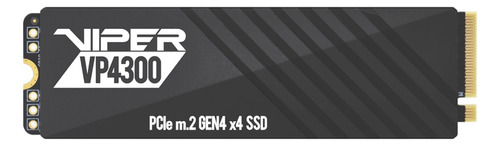 Ssd Patriot Viper Vp4300 1tb M.2 2280 Pcie Gen4 X 4 Color Negro