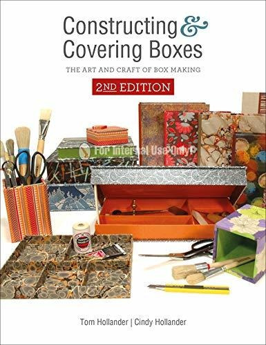 Constructing And Covering Boxes The Art And Craft Of Box Ma, De Hollander, Tom, Hollander, Cindy. Editorial Schiffer, Tapa Blanda En Inglés, 2020