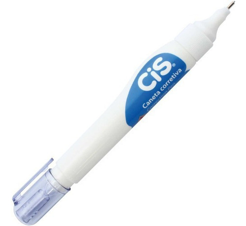 12 X Caneta Corretiva Cis Pen Ponta Metal 9ml Sertic Top