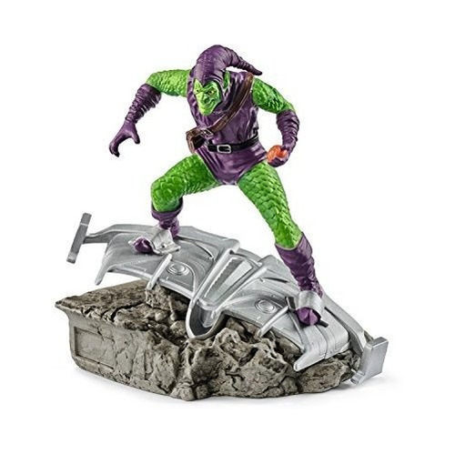 Schleich Marvel Verde Goblin Diorama Personaje Figura De Acc