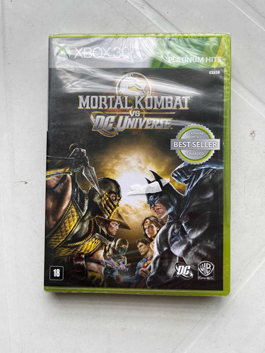 Mortal Kombat Vs. Dc Universe - Xbox 360 Mídia Física