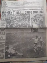 Comprar Diario La Razón  Argentina 30 6 1986 Maradona Mundial