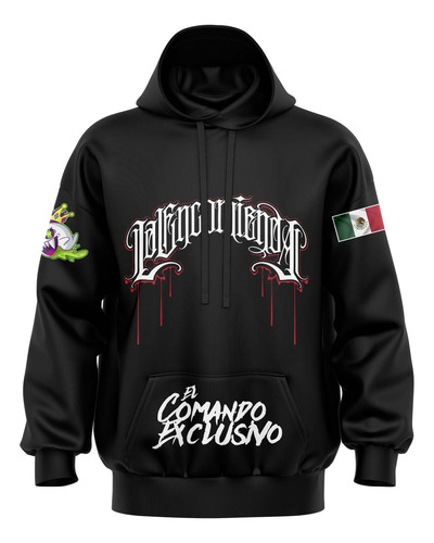 Sudadera Hoodie Comando Exclusivo La Encomienda Makabelico
