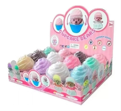 Cupcake Bears Grande Osito Sorpresa Con Aroma Sharif Express