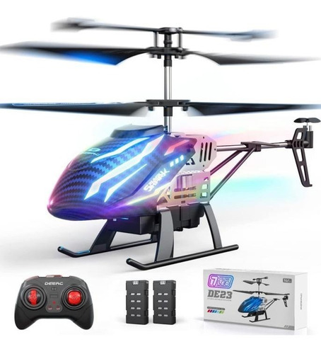 Deerc Helicoptero De Control Remoto De23 Con Led De Interior