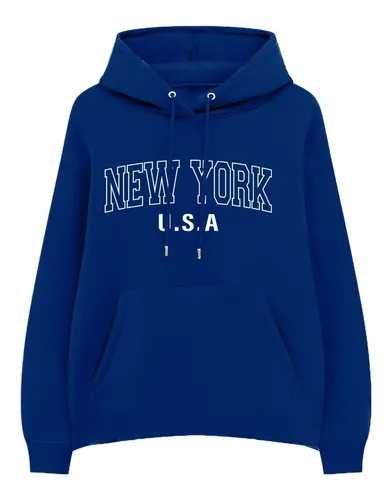 Sudadera Azul Marino Lisa Mujer MercadoLibre