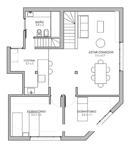 Imagen 7 de 10 de Casa De 3 Dormitorios Con Terraza Exclusiva Y Piscina