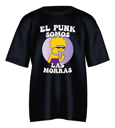 Playera Feminista 8 Marzo Marcha Lisa Simpson Libres Morras