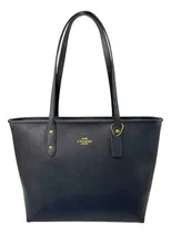Comprar Bolsa Coach Tote Original Para Dama F58846 Azul Midnight Osc