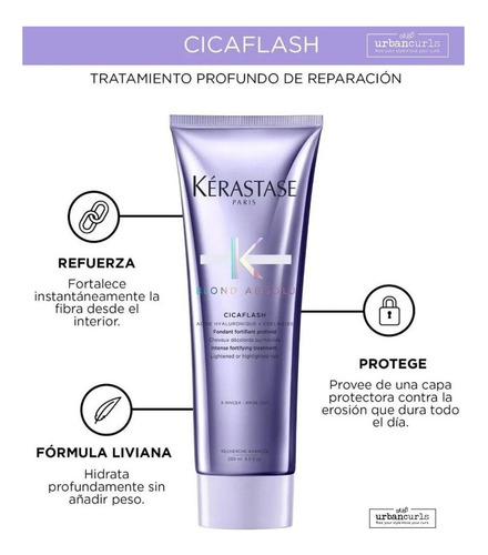 Kit Tratamiento Para Cabello Kerastase Blond Absolu 4 Pzas