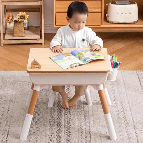 Juego De Silla De Escritorio De Estudio Ajustable Para Niños