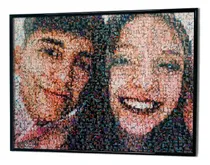Comprar Cuadro Mural 30x40 Muchas Fotos Fotomosaico Personalizado