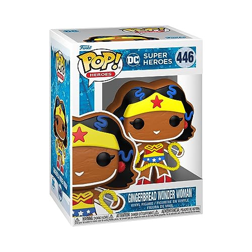 Funko Pop! Heroes: Dc Holiday - Galleta Wonder Woman Lw1wh