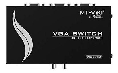 Selector Vga 2 Puertos - Mt-viki - 2 Entradas 1 Salida