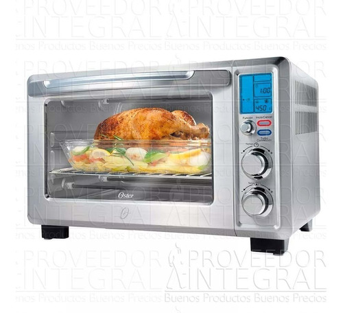 Horno Eléctrico Turbo Convección Acero 22 Lt Gourmet Oster