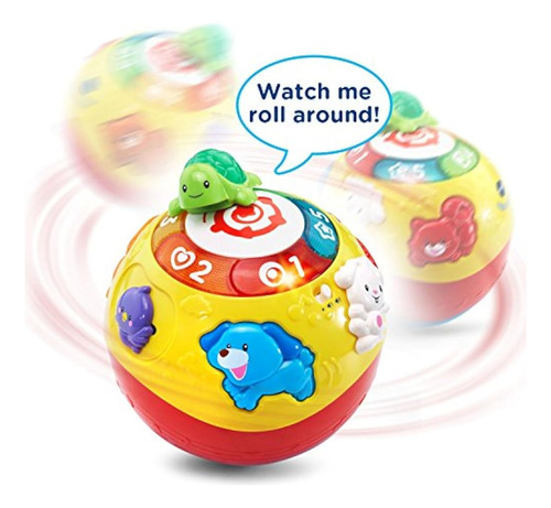 Bola Interactiva Vtech Wiggle And Crawl, Multicolor, 6-10 Dí