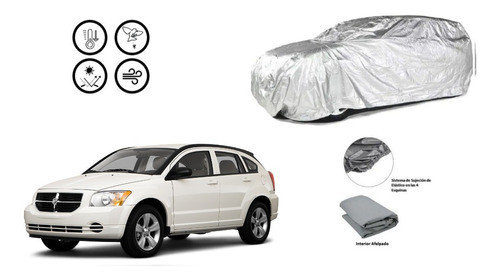 Cubierta Funda Cubre Auto Afelpada Dodge Caliber 2.0l 2011