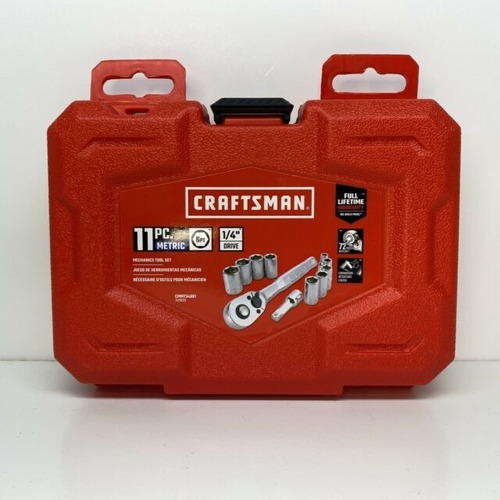 Juego Compacto De Dados Y Matraca 1/4'' Craftsman 5-13 Mm