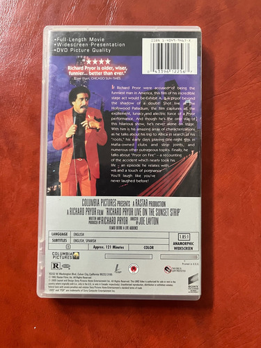 Richard Pryor Live On The Sunset Strip (umd Video Para Psp) (Usado)