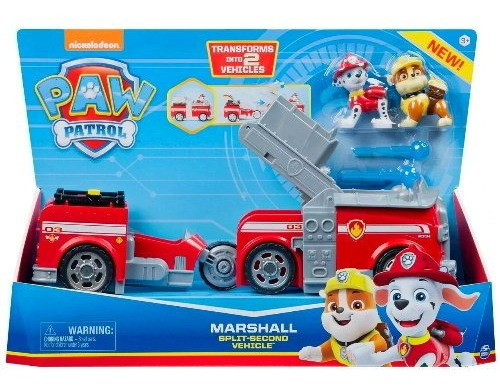 Paw Patrol Vehic Transformable 2 En 1 + 2 Fig Int 16789 Orig