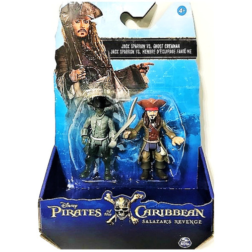 Piratas Del Caribe Figura Jack Sparrow X 2 Super Cla 303532
