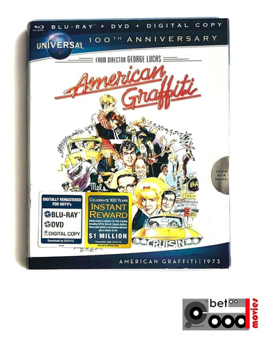 Blu-ray + Dvd + Digital Copy American Graffiti / Nuevo 