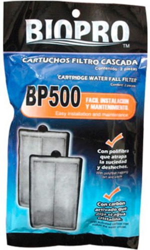 Repuesto De Filtro De Cascada Biopro Bp500 2 Piezas X Paquet