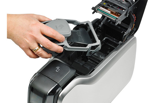 Impresora De Tarjetas Zebra Zc300, Dos Caras, 300dpi, Usb