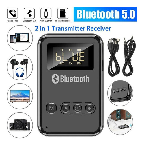 Adaptador 4 En 1 Bluetooth5.0 Digital K6 Transmisor Receptor
