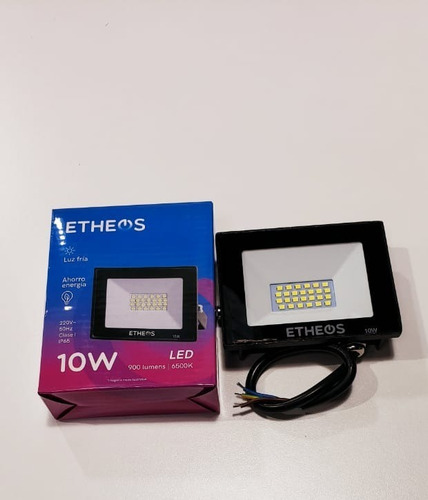 Imagen 3 de 7 de Reflector Proyector Led 10w Exterior Ip65