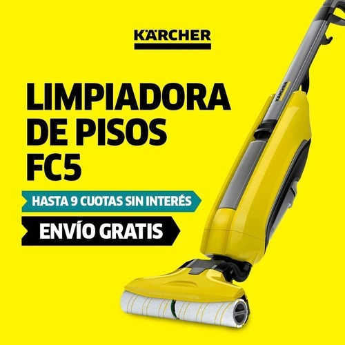 Imagen 2 de 11 de Limpiadora De Pisos Fc5 Kärcher