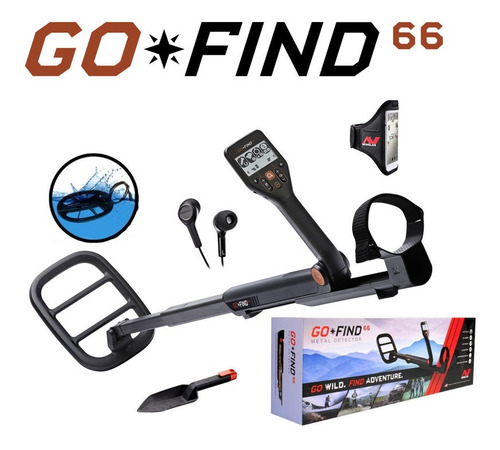 Aparelho Detector Ouro Minelab Go Find 66 Original Usa Nf