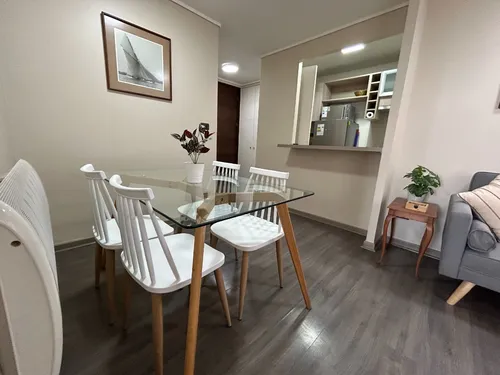 Arriendo Depto Amoblado Irarrazaval 1d+1b+1est+1bd