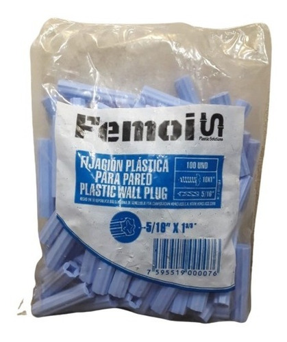 Ramplug Azul (100 Piezas)