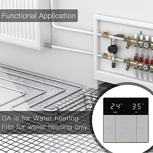 Heat Only Thermostat Wg808,line Voltage 120v 10a,touch ...