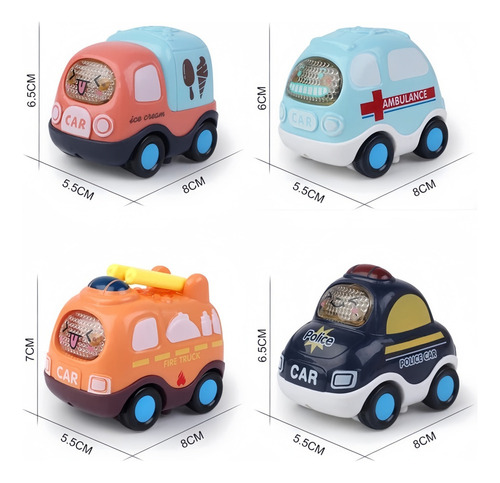 * Modelo De Coche Infantil Montessori De 7 Piezas