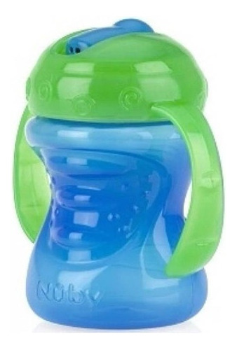 Vaso Con Manijas Flujo Directo Nuby 4m+ 240ml 9925fr 