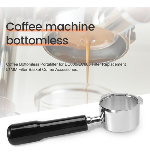 Soporte De Filtro De Espresso De 51 Mm Para Cafetera Delongh