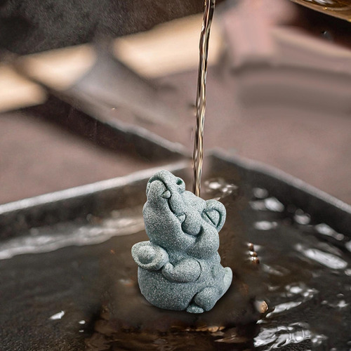 Adorno De Animal Pequeño Para Mascotas De Té, Estatua De