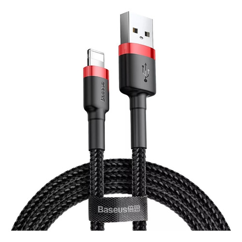 Cable Usb - Baseus / 1 Metro Carga Rapida 2.4 A Para iPhone