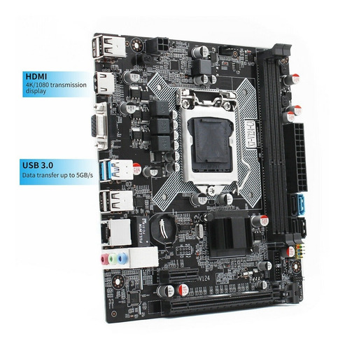 Imagen 3 de 5 de Mother Intel 1155 2da Y 3ra Gen. Usb 3.0 Hdmi Vga Pcie X16