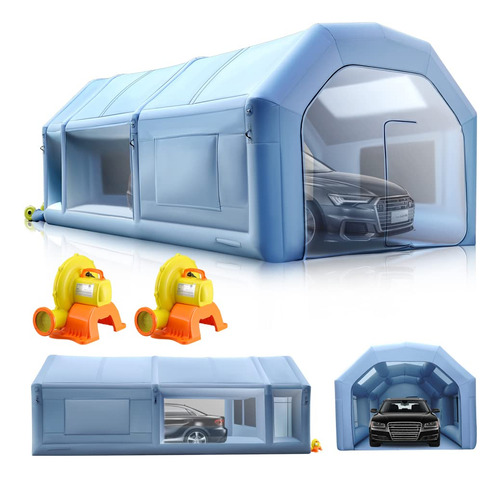 Pokytcox Cabina Pintura Inflable Pie Portatil Habitacion