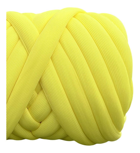 Tubo De Hilo Grueso De Poliéster Hilo Tejido Limon Amarillo