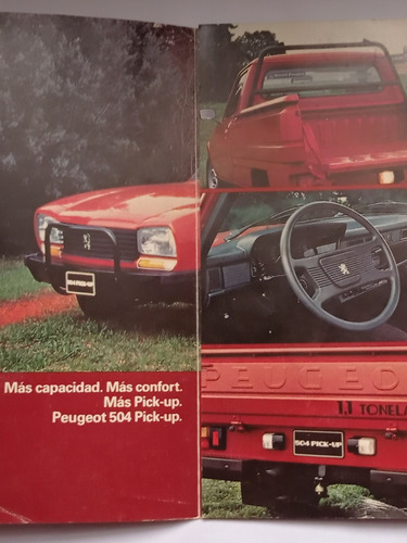 Folleto Peugeot 504 Pick Up (Usado)