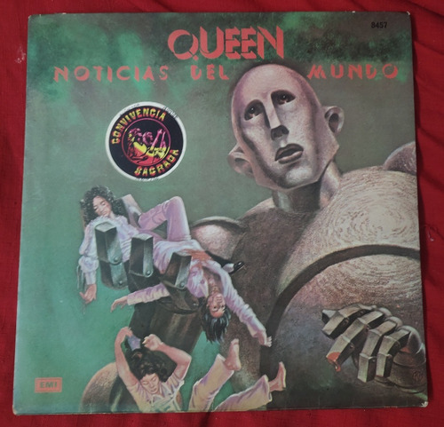 Queen Noticias Del Mundo Vinilo Original Nacional 1977